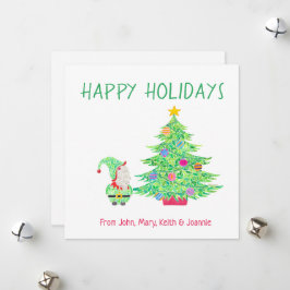 Gnome Vakantie Kaart