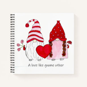 Gnome Valentijn Een liefde zoals gamen Notitieboek