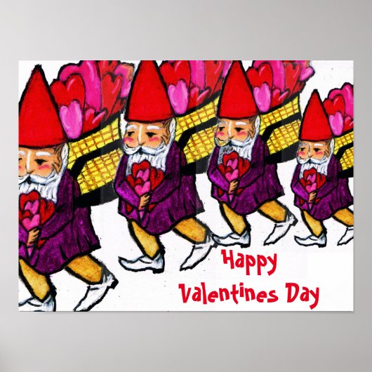 GNOME VALENTIJN MARCH poster (Voorkant)
