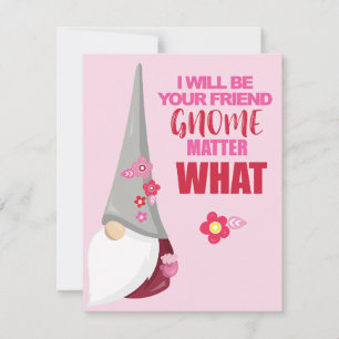 Gnome Valentijnsdag Card Feestdagenkaart