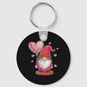 Gnome Valentijnsdag Liefdeshart Kinderen Sleutelhanger