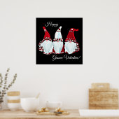 Gnome Valentijnsdag  Poster (Keuken)