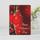 Gnome Valentijnse feestdag Feestdagenkaart (Staand voorkant)