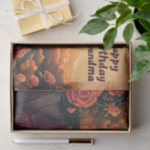 Gnome Verjaardag Kaart voor oma Tissuepapier (Geschenk)