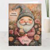  Gnome Verjaardag Ontwerp Kaart (Voorkant)