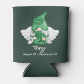 Gnome Virgo Astrology Sign Angel Blikjeskoeler (Voorkant)