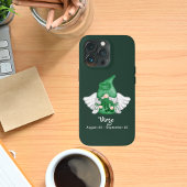 Gnome Virgo Astrology Sign Angel Case-Mate iPhone Case