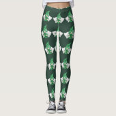Gnome Virgo Astrology Sign Angel Leggings (Voorkant)