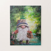 GNOME VISSEN PUZZLE LEGPUZZEL (Verticaal)