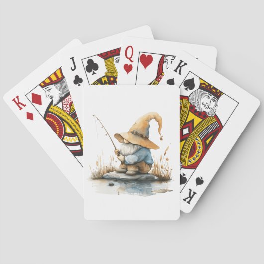 Gnome Vist speelkaarten (Achterkant)