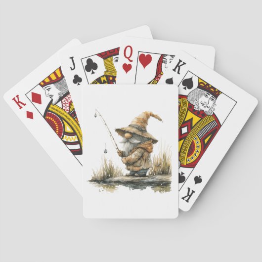Gnome Vist speelkaarten (Achterkant)
