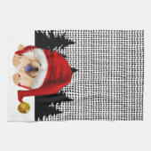 GNOME VOOR DE CHOWLIDAYSRED CHOW-Keukenhanddoek Theedoek (Horizontaal)