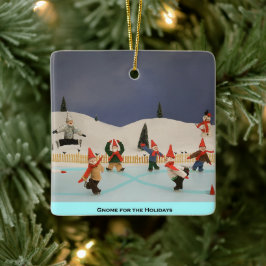 Gnome voor de Feestdagen Christmas Ornament