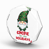 Gnome voor de Feestdagen Funny & Schattig Christma Fotoblokken (Rechts)