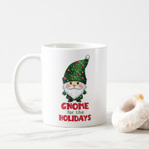 Gnome voor de Feestdagen Funny & Schattig Christma Koffiemok