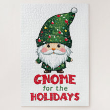 Gnome voor de Feestdagen Funny & Schattig Christma