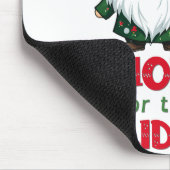 Gnome voor de Feestdagen Funny & Schattig Christma Muismat (Hoek)