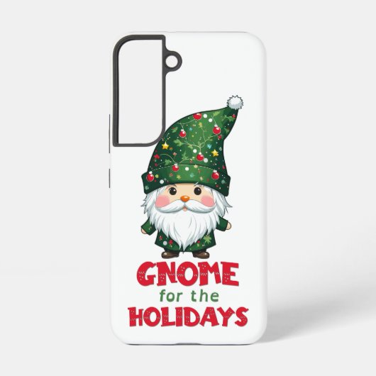 Gnome voor de Feestdagen Funny & Schattig Christma Samsung Galaxy Hoesje (Achterkant)