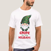 Gnome voor de Feestdagen Funny & Schattig Christma T-shirt (Voorkant)