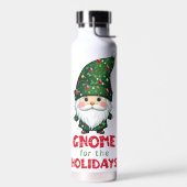 Gnome voor de Feestdagen Funny & Schattig Christma Waterfles (Links)