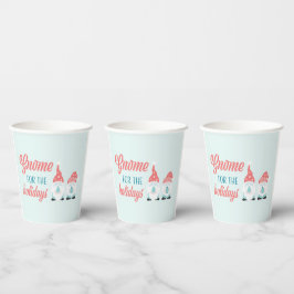 Gnome voor de Feestdagen Holiday Paper Cups Papieren Bekers