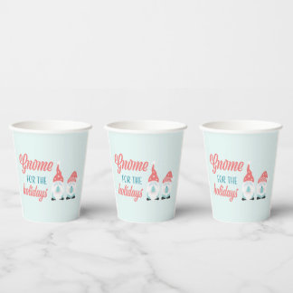 Gnome voor de Feestdagen Holiday Paper Cups Papieren Bekers