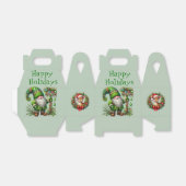Gnome voor de Feestdagen voorkeur dozen Bedankdoosjes (Uitgevouwen)