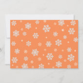 Gnome voor Feestdagen Foto Fun Typografie Elf Blue Feestdagenkaart (Achterkant)