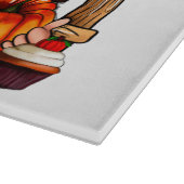Gnome voor herfst snijplank (Hoek)