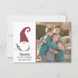 Gnome voor het Holiday Scandinavian Tomte design Kaart