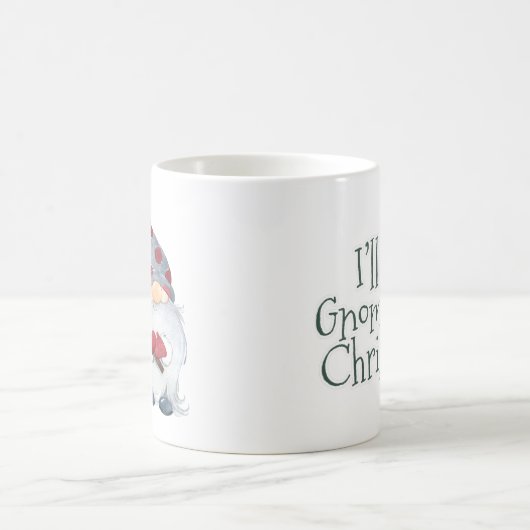 Gnome voor Kerstmis Koffiemok (Center)