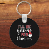 Gnome voor Kerstmis Sleutelhanger (Voorkant)