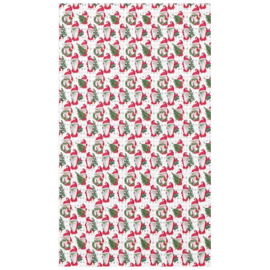 Gnome voor Kerstmis Tafelkleed (Voorkant)