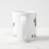 Gnome Vrienden Heks Zombie Grote Koffiekop (Achterkant)