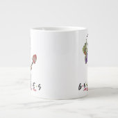 Gnome Vrienden Heks Zombie Grote Koffiekop (Voorkant)