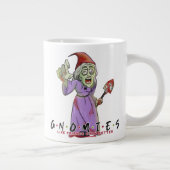 Gnome Vrienden Heks Zombie Grote Koffiekop (Rechts)