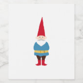 Gnome Wijn Etiket (Enkel label)