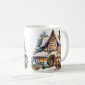 Gnome Winter Koffiemok (Voorkant rechts)