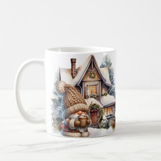 Gnome Winter Koffiemok (Links)