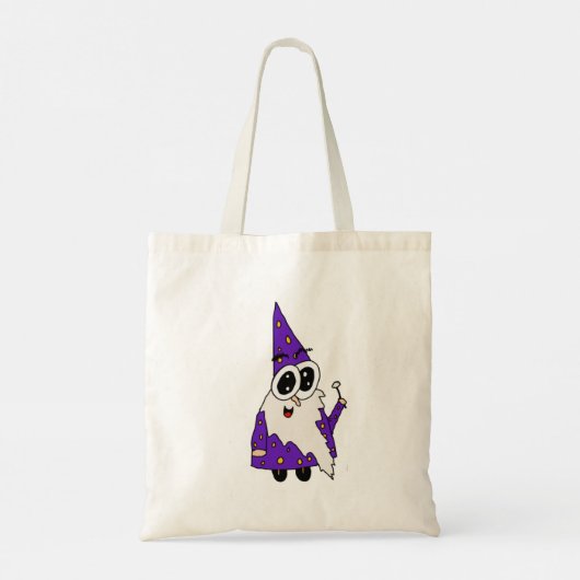 Gnome Wizard Canvas tas (Achterkant)