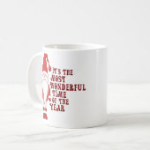 Gnome Wonderful Time of the Year Koffiemok (Voorkant links)