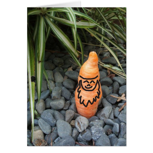 Gnome wortelvouwkaart (Voorkant)