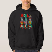 Gnome Xmas Light Pajamas Merry Christmas Matching Hoodie (Voorkant)