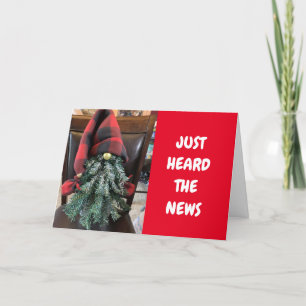 GNOME ZEGT **HAPPY 50e BIRTHDAY** Kaart