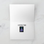 GNOME ZEGT: "ONDER DE MISTLETOE MEE." KAART (Binnen)