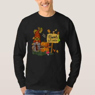 Gnome Zonnebloem Nana S Kleine Pompoenen Herfst Co T-shirt