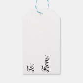 Gnome Zonnebloem Verjaardag Cadeaulabel (Achterkant)