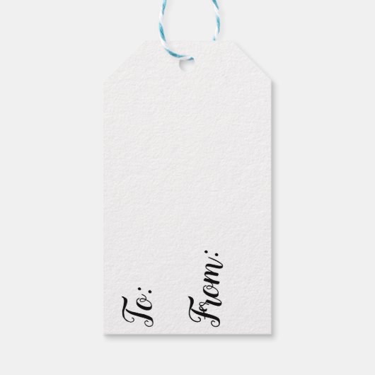 Gnome Zonnebloem Verjaardag Cadeaulabel (Achterkant)