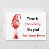Gnomebody als jij die de valentijnsdag van de lief feestdagenkaart (Voorkant)