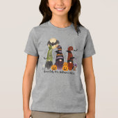 Gnomebody doet Halloween beter Schattige T-shirt (Voorkant)